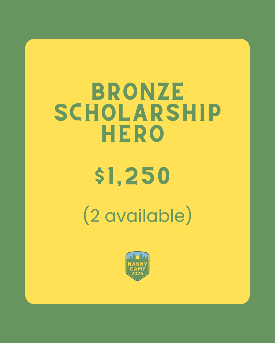 Bronze Scholarship Hero