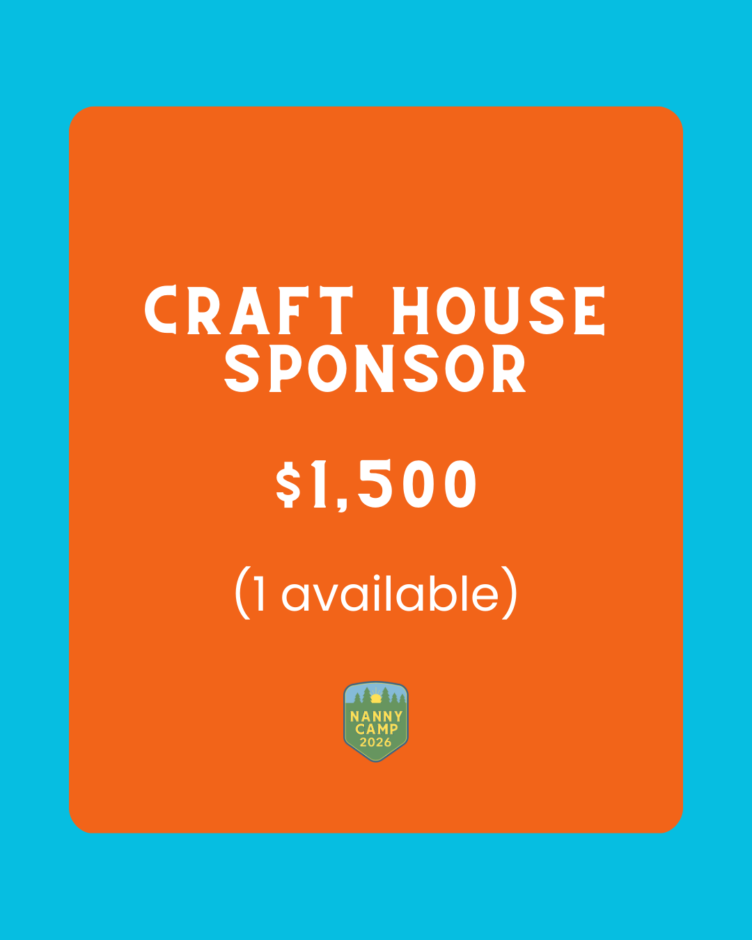 Craft House Sponsor